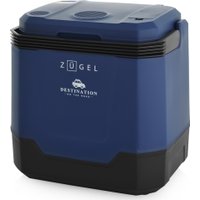 Термоэлектрический автохолодильник ZUGEL ZCR1004 32л (синий)