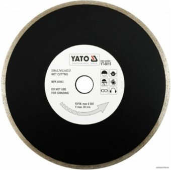 Отрезной диск алмазный  Yato YT-6015