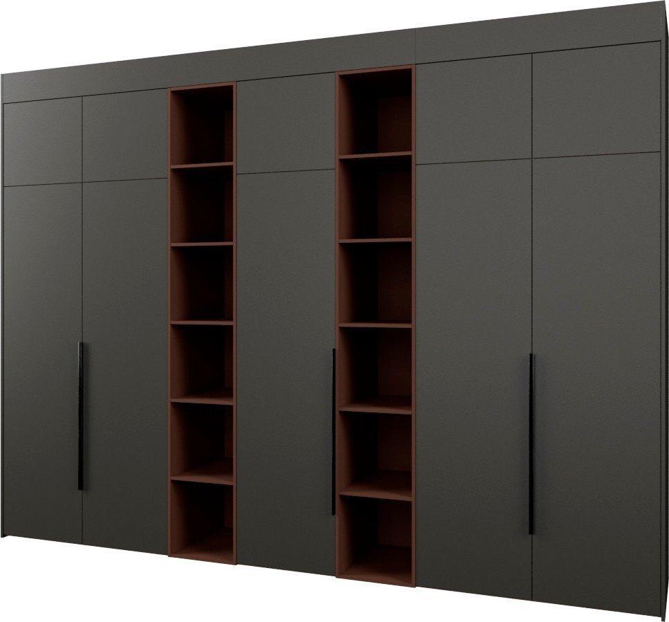 

Шкаф распашной Рэйгрупп Рэй S262-В17-2-WKL В17-2 (дуб веллингтон/кобальт/античная латунь)