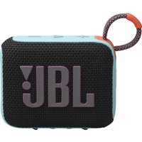Беспроводная колонка JBL Go 4 (черный/оранжевый)