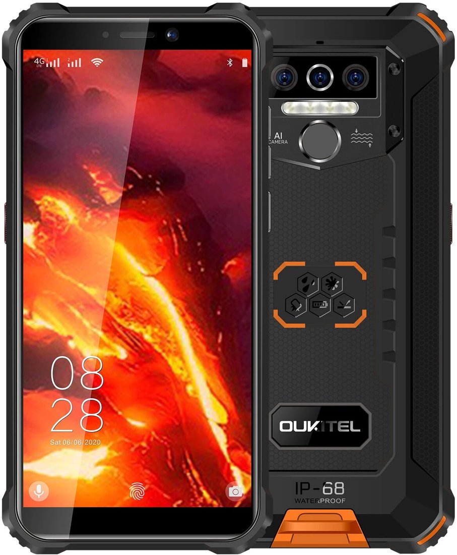 

Смартфон Oukitel WP5 Pro 4GB/64GB (оранжевый)