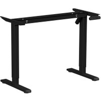 Стол для работы стоя WellDesk Basic 1200x675x18 (черный/дуб стирлинг)