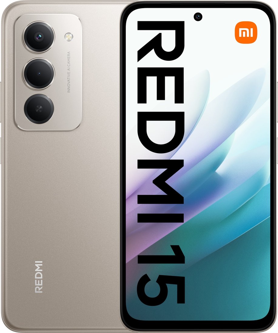 Телефон Xiaomi Redmi 15 4G 8GB/128GB международная версия (титановый)