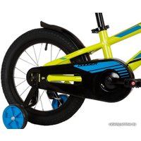 Детский велосипед Novatrack Dodger 16 2022 165ADODGER.GN22 (зеленый)