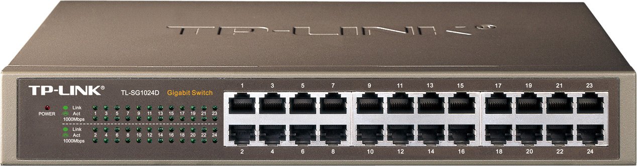 

Неуправляемый коммутатор TP-Link TL-SG1024D