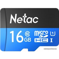 Карта памяти Netac P500 Standard 16GB NT02P500STN-016G-R (с адаптером)