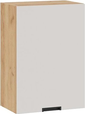 

Шкаф навесной Трия Гренада 1В5 с одной дверью (дуб крафт золотой/холст мокко)