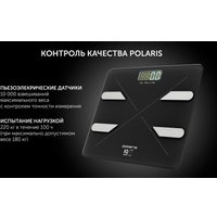 Умные напольные весы Polaris PWS 1898 IQ Home (черный)