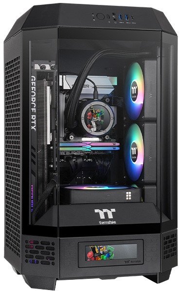 Корпус Thermaltake The Tower 250 CA-1Z9-00S1WN-00