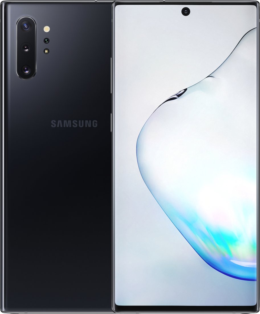 

Смартфон Samsung Galaxy Note10+ 5G N976B 12GB/256GB Snapdragon 855 (черный)