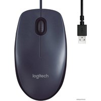 Мышь Logitech B100 (графит)