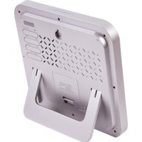 Настенные часы Bresser MyTime Meteotime LCD (серебристый)