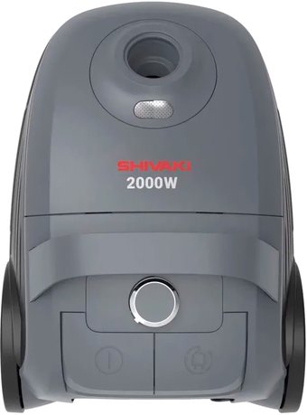 Пылесос Shivaki VCB 530 (с мешком, серый)