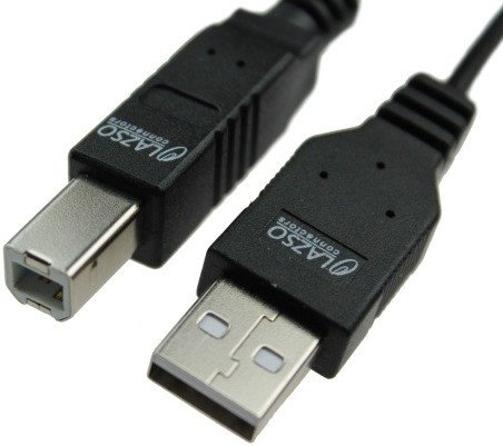 Кабель Lazso WU-203C(2m) USB Type-A - USB Type-B (2 м, черный)