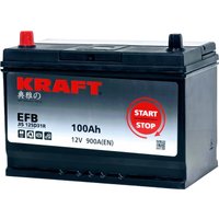 Автомобильный аккумулятор KRAFT EFB L+ (100 А·ч)