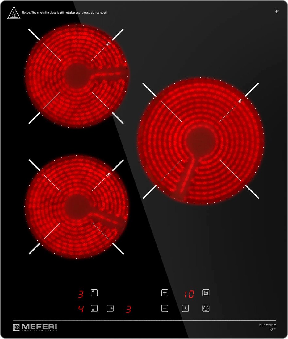 Варочная панель Meferi MEH453BK Light