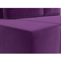 Диван Лига диванов Сан Марко 114022 (микровельвет, фиолетовый) в Орше