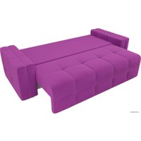 Диван Лига диванов Леос 29344 (микровельвет, фиолетовый)