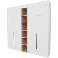 Шкаф распашной Рэйгрупп Рэй S245-В11-2-EBЕ В11-2 (дуб элисон/белый премиум)