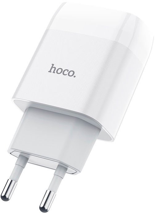 Сетевое зарядное Hoco C72A (белый)