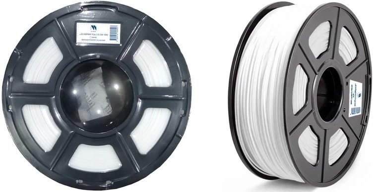 

Пластик NV Print 3D-NVPRINT-PLA-1.75-330-1000-White