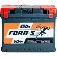 Автомобильный аккумулятор Fora-S 6СТ-60L(0) (60 А·ч)
