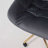 Офисное кресло AksHome Bali (темно-серый/золото)