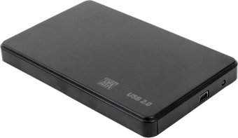 Бокс для накопителей 2.5" USBTOP SATA – MiniUSB – USB2.0 (черный)