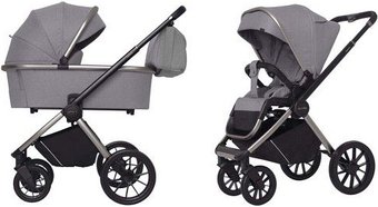 Универсальная коляска Carrello Optima 2022 CRL-6503/1 (2 в 1, smoke grey)