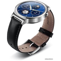 Умные часы Huawei Watch Classic Stainless Steel with Black Suture Leather Strap