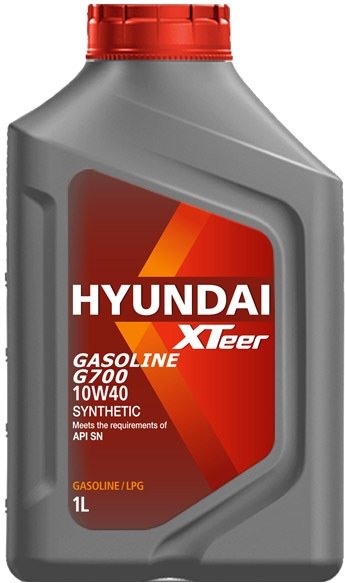 

Моторное масло Hyundai Xteer Gasoline G700 10W-40 1л