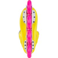 Роликовые коньки Powerslide Zoom Neon Yellow 80 908443 (р. 37-38, желтый)