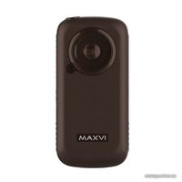 Телефон Maxvi B5ds (коричневый)