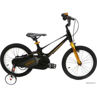 Детский велосипед Lenjoy Sports Shadow 16 (черный/золотой)