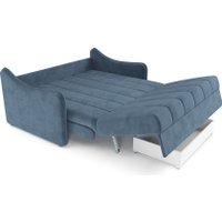 Диван Мебель-АРС аккордеон Давос НПБ 140x200 см M2-113-49 (Vivaldi cиний)