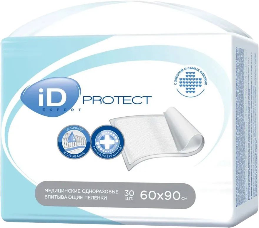 

Пеленки ID Expert 60x90 (30 шт)