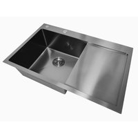 Кухонная мойка Stellar Decor S7850NB-L-D (нано черный)