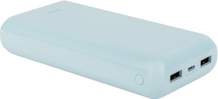 

Внешний аккумулятор Perfeo Color Vibe 20000mAh (голубой)