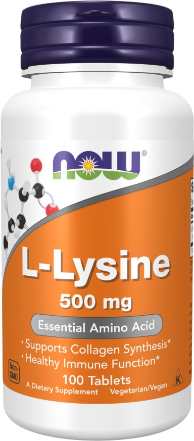 

Лизин Now Foods L-Lysine 500 мг (100 таблеток)