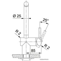 Смеситель Franke Atlas Neo Pull Out (черный)