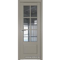 Межкомнатная дверь ProfilDoors 103XN L 40x200 (стоун, стекло прозрачное)