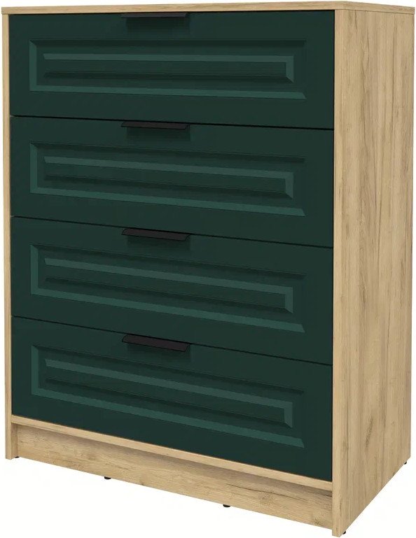 

Комод Интерлиния Концепт КТ-К80 Деко (дуб золотой/изумруд)