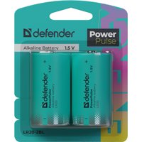 Батарейка Defender LR20-2BL