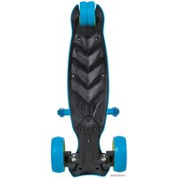 Трехколесный самокат Novatrack Rainbow Pro Button 120PROB.RAINBOW.BL20 (голубой)