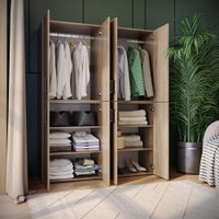 Шкаф распашной Mio Tesoro Tandem К3 (дуб сонома)