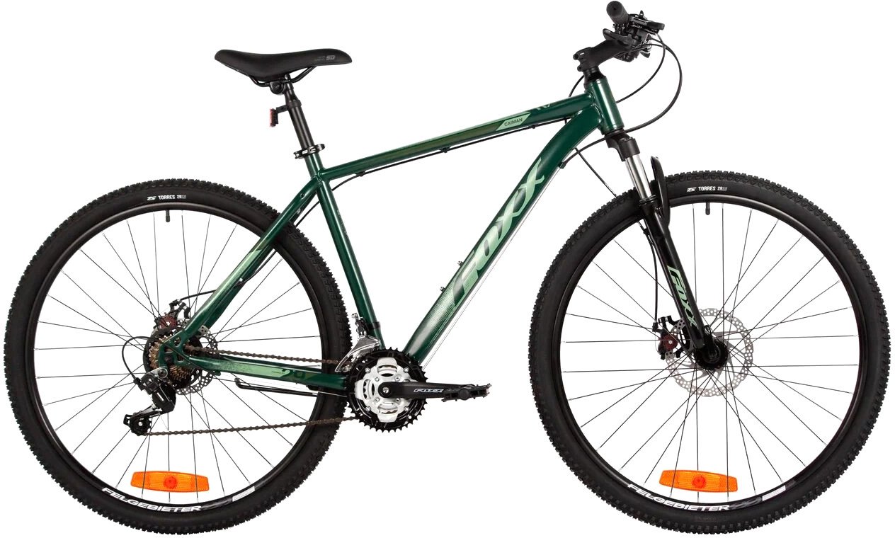 Велосипед Foxx Caiman 29 р.22 2025 29SHD.CAIMAN.22GN5 (зеленый)