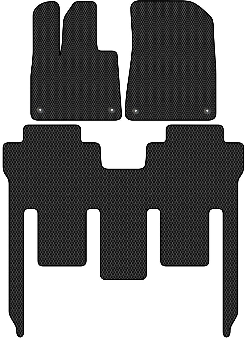 

Комплект ковриков для авто Alicosta Voyah Dreamer I (минивэн / минивен,гибрид) 2021 - Н.В. (черный, ромб)