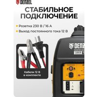Бензиновый генератор Denzel GT-1200iS