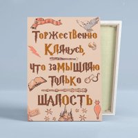 Картина по номерам Red Panda Клятва Гарри Поттер p55007