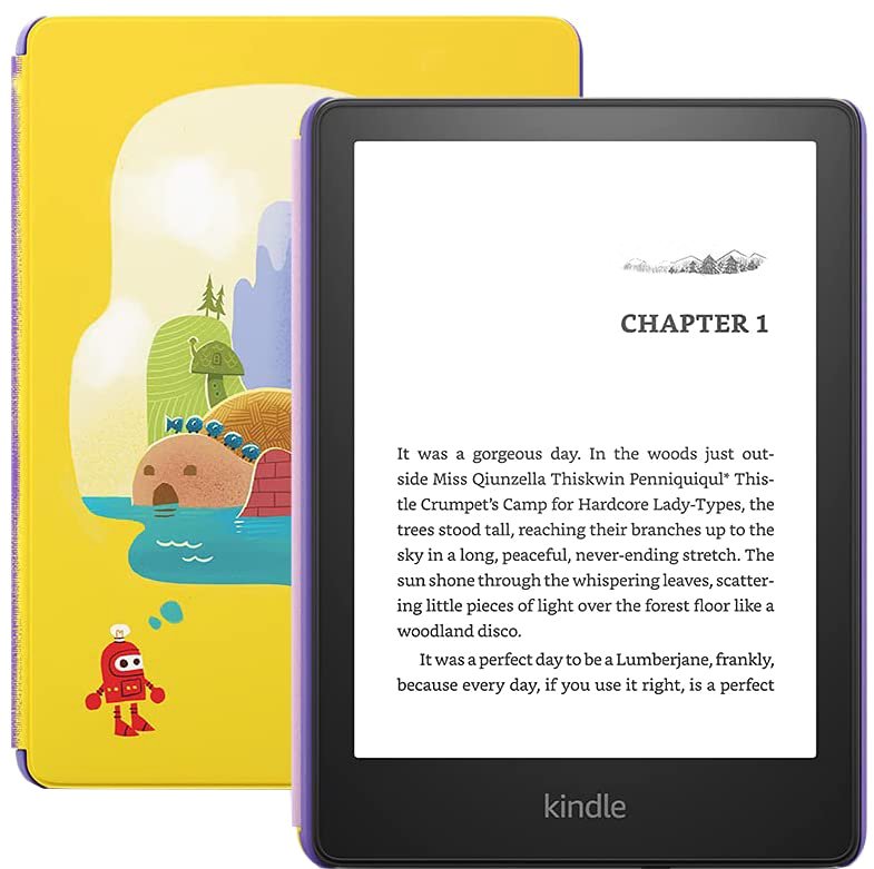 

Электронная книга Amazon Kindle Paperwhite Kids 8GB (желтый)